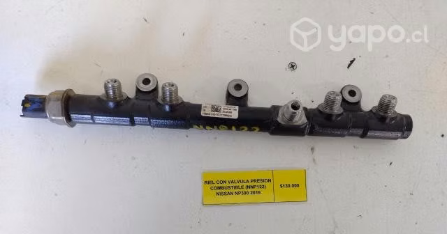 Riel Con Valvula Presion Combustible (NNP122) Niss