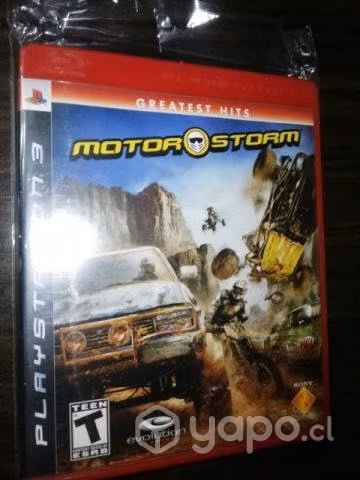 Motor storm. ps3. hablado en español.