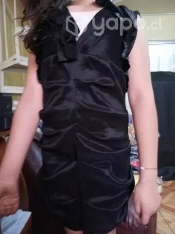 Vestido de fiesta con bolero negro - Imagen 3