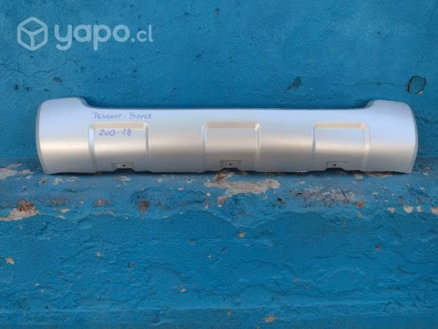 Moldura de parachoque del Peugeot Bipper 2013-18