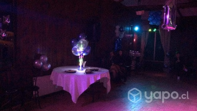 Amplificación, Iluminación, DJ