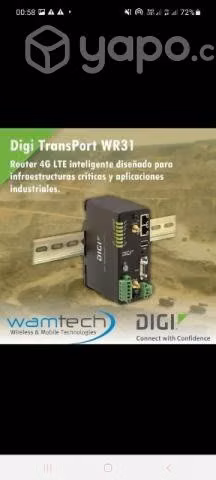 WR31 NRNDRouter 4G LTE inteligente diseñado para i