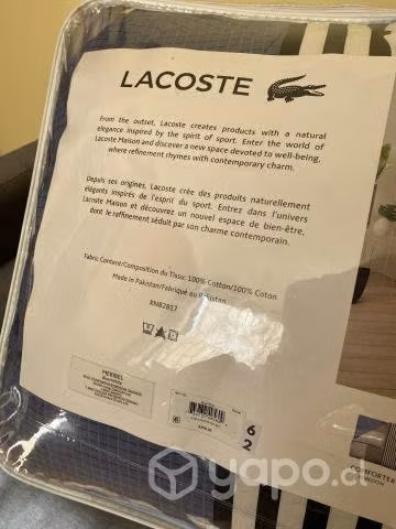 Plumón king Lacoste original - Imagen 5