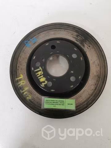 Disco Freno Delantero Derecho Original (TR02) Toyo