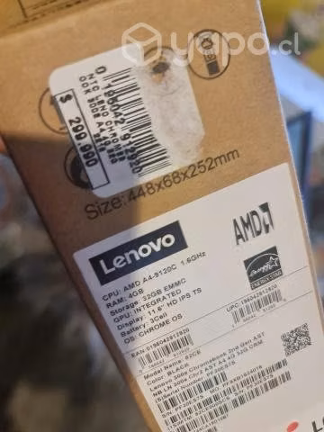 Notebook táctil lenovo