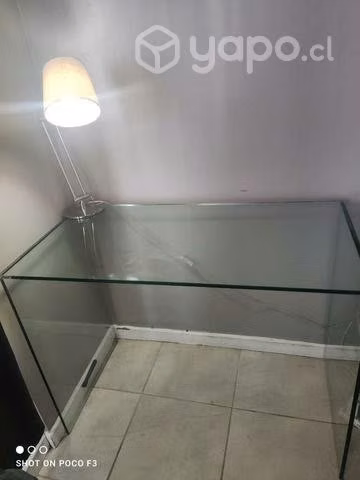 Mesa de mármol y escritorio de vidrio - Imagen 2