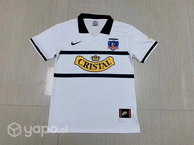 Camiseta oficial Colo Colo retro 1996 cristal Nike