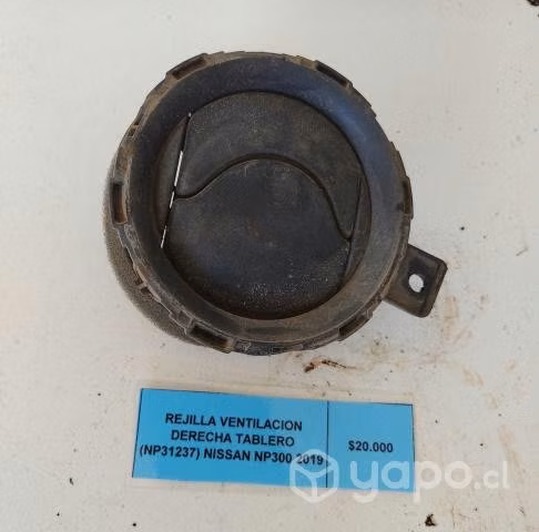 Rejilla Ventilacion Derecha Tablero (NP31237) Nis