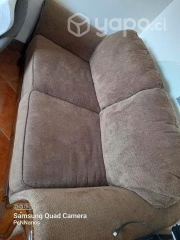 Sillón de 2 cuerpos amplio y suave