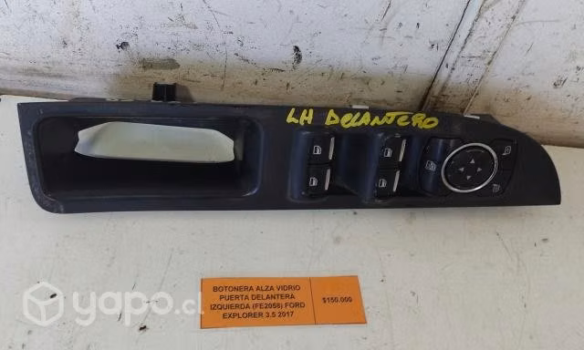 Botonera Alza Vidrio Puerta Delantera Izquierda