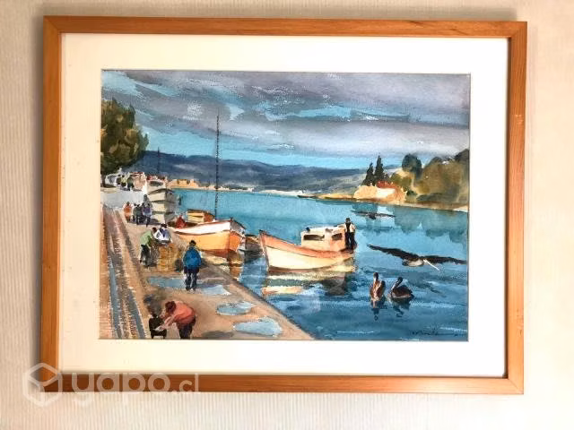 Acuarela original Ramiro Miralles