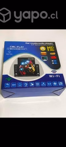 Reproductor multimedia tactil para auto