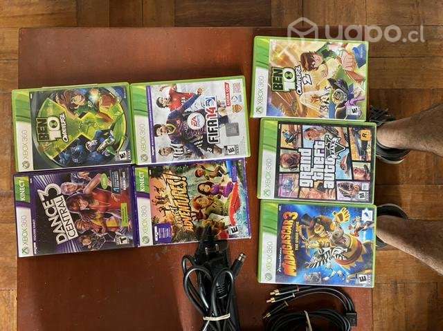 Xbox 360 + KINECT+ Juegos - Imagen 2