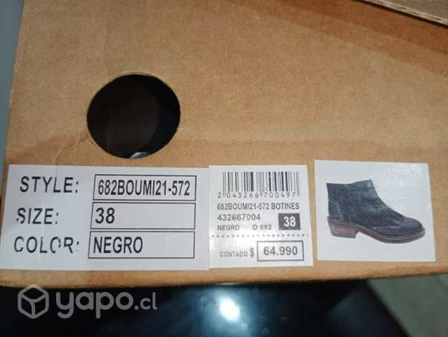 Botines negros - Imagen 3