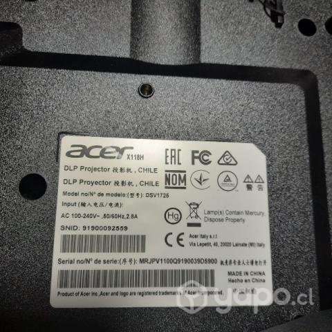 Proyector marca acer nuevo - Imagen 3