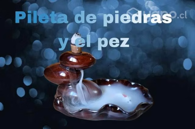 Cascadas de humo de incienso