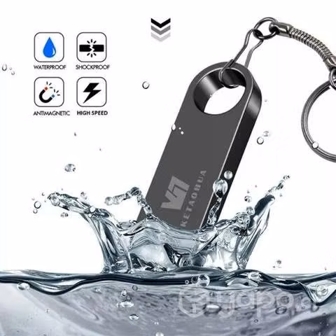 Pendrive 32GB Rápido Y Resistente Al Agua
