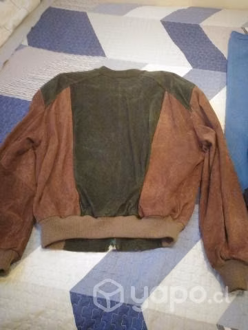Chaqueta cuero gamuza - Imagen 5