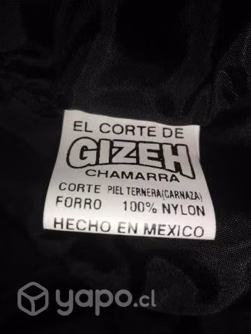 Chaqueta cuero gamuza - Imagen 4