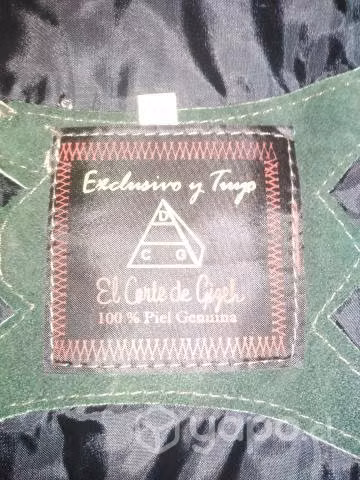 Chaqueta cuero gamuza - Imagen 3