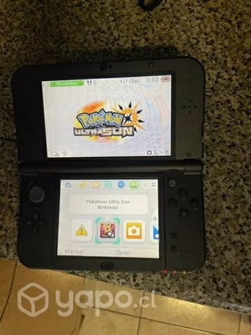 Nintendo 3DS con juegos