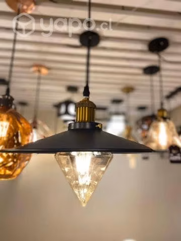Lámpara colgante simple.💡