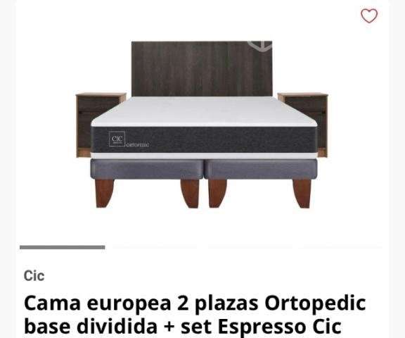 Cama dos plazas marca CIC - Imagen 3