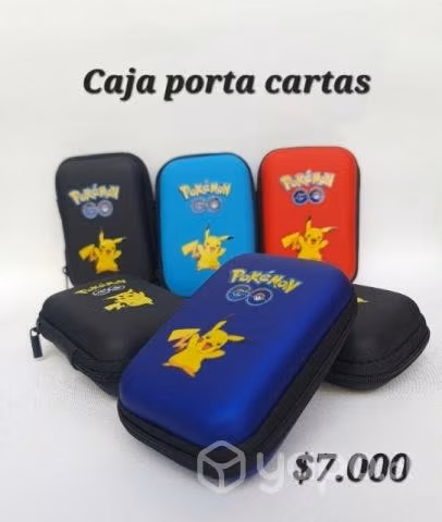 Caja porta cartas pokemon