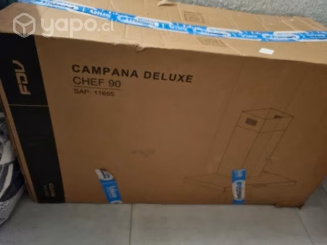 Campana FDV Deluxe 90 cms nueva sin uso