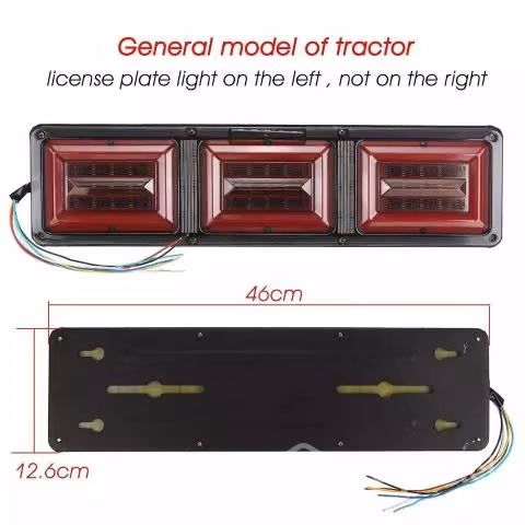 Focos Traseros Tuning (par) Led Bi-volts Para Cami