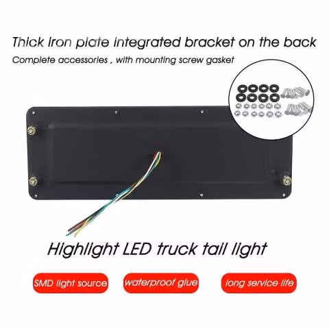 Focos Traseros Tuning (par) Led Bi-volts Para Cami