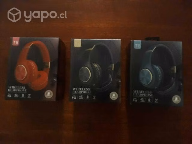Audífonos inalámbricos T8