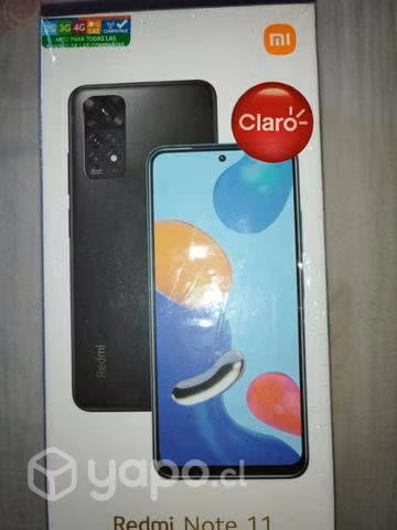 Celular Redmi Note 11 Graphite Gray 4GB RAM 128GB