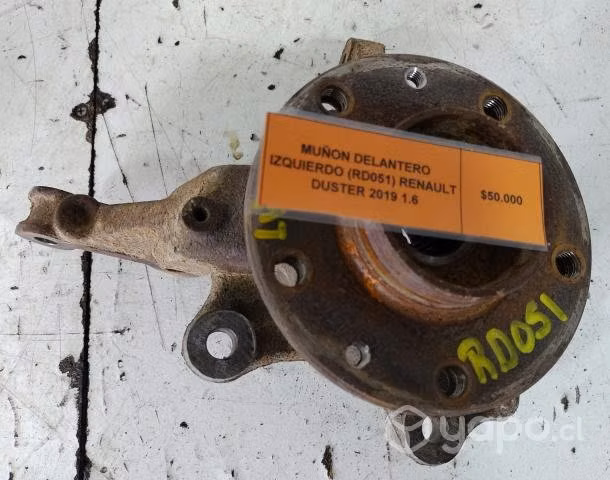 Muñón Delantero Izquierdo (RD051) Renault Duster
