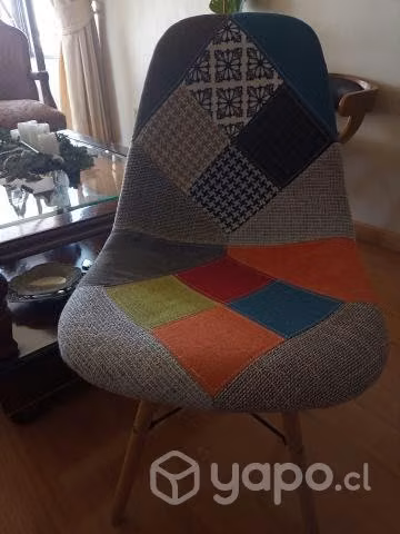 Silla eames de tela