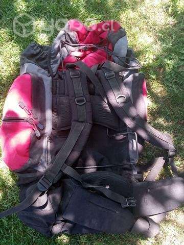 Mochilas negra rojo marca refstone - Imagen 2