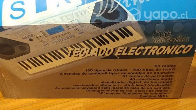 teclado electronico 61 teclas wintec
