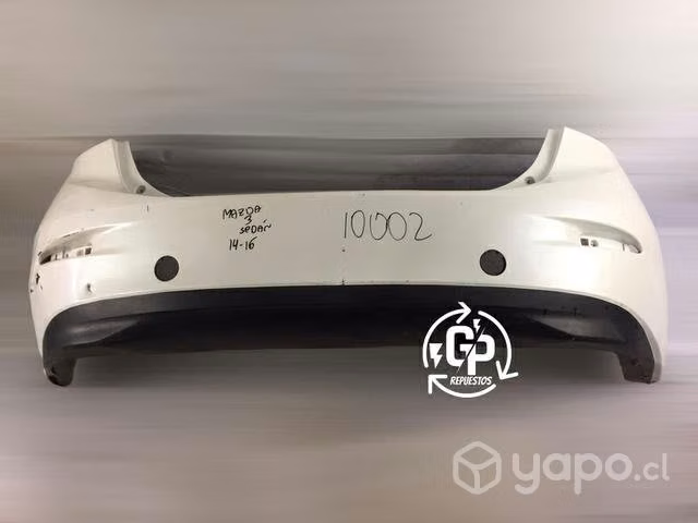 Parachoque Trasero Mazda 3 sedan 2014 2016