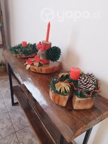 Centro de mesa navideños