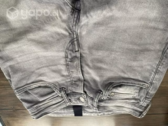 Jeans Gris skinny h&m talla 29