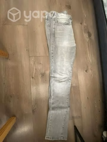 Jeans Gris skinny h&m talla 29