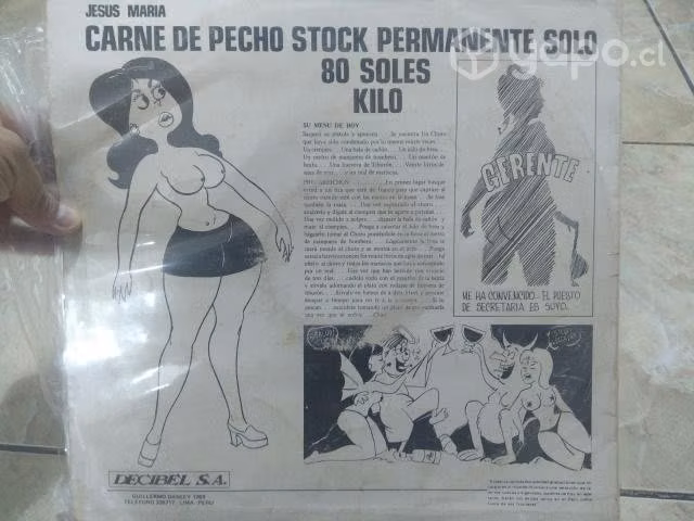 Mv18: vinilos de humor