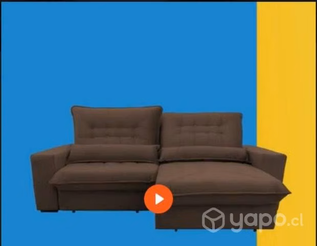 Sillón seccional retractil