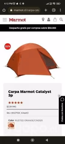 Carpa catalys 3 150.000 - Imagen 5