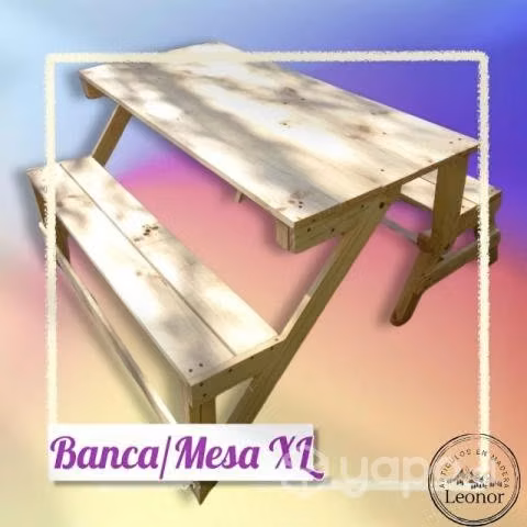 Banca mesa - Imagen 3