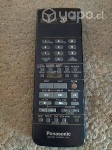 Vcr Panasonic, control remoto , excelente