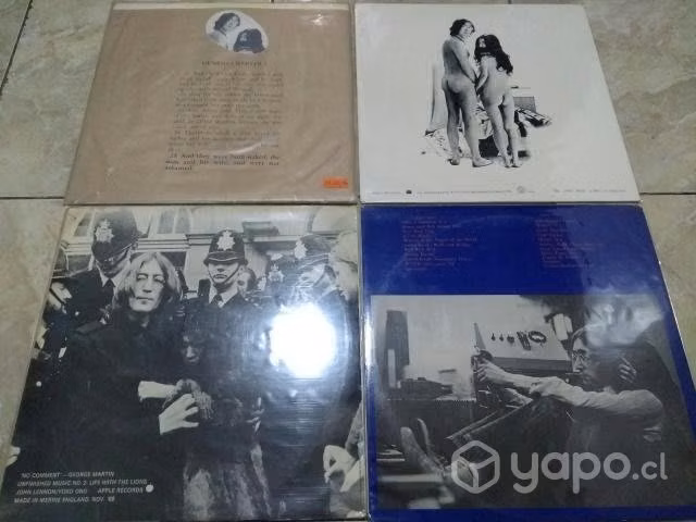 Mv07: vinilos john lennon & yoko ono