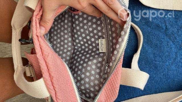 Cartera kipling rosa pastel - Imagen 3