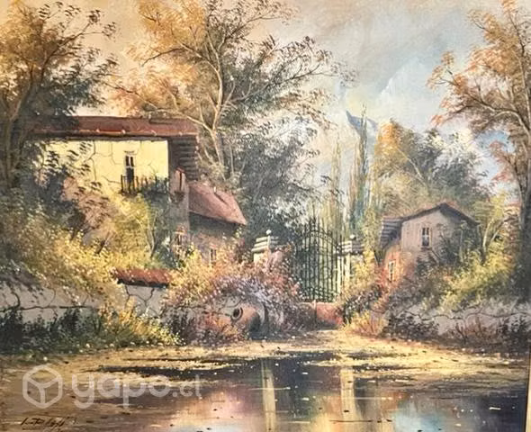 CUADROS ORIGINALES. , Artista , Perfecto Araya