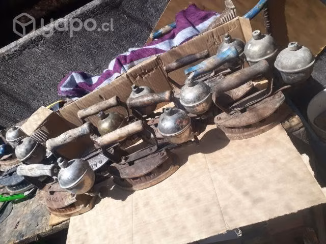 Lote de planchas antiguas coleccionables